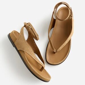 Madewell Light Brown Studded Sandals